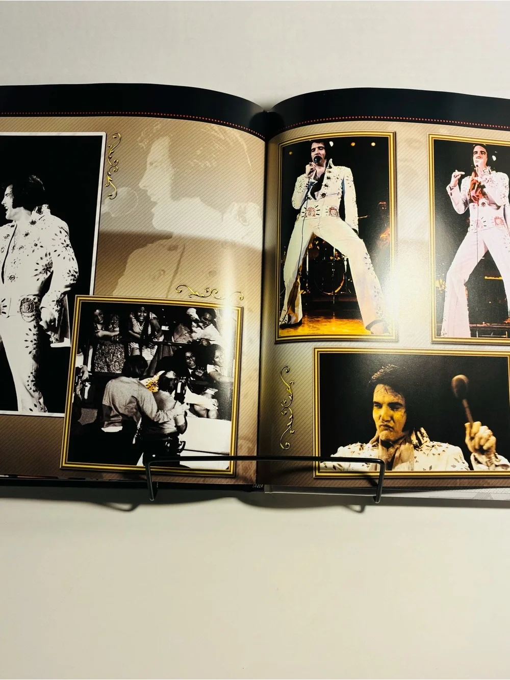 Elvis On Tour A Photographic History Hardcover Book By Joseph Tunzi